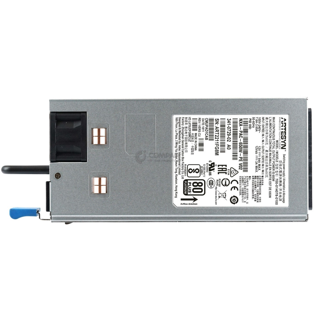 341-0729-02 CISCO 650W POWER SUPPLY FOR CISCO NEXUS 9000 SERIES